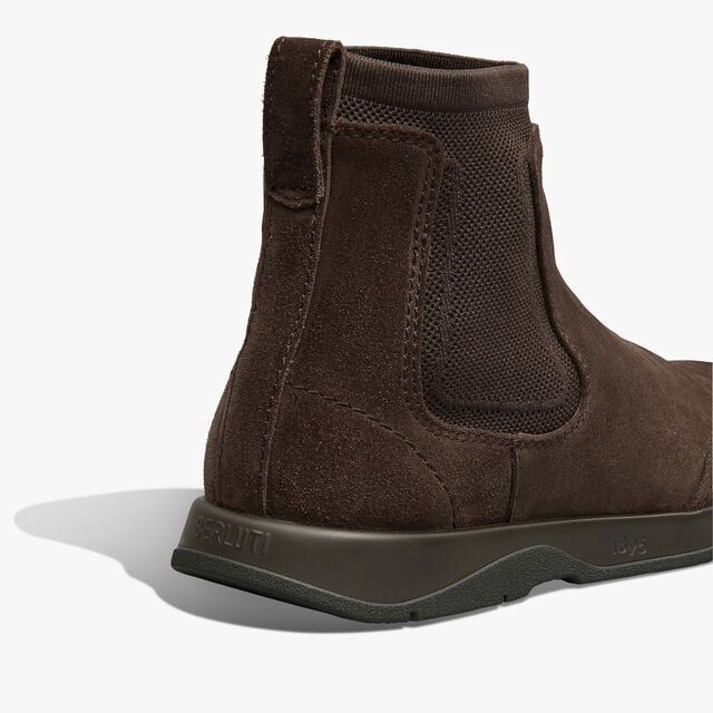 Echappée Suede Boot, DARK BROWN, hi-res 5