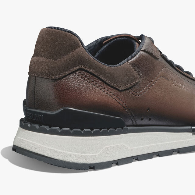 Fast Track Venezia Calf Leather Sneaker, SOFT BROWN, hi-res 5