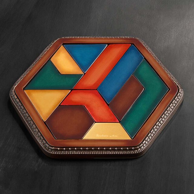 Leather Puzzle, MULTICO, hi-res 4