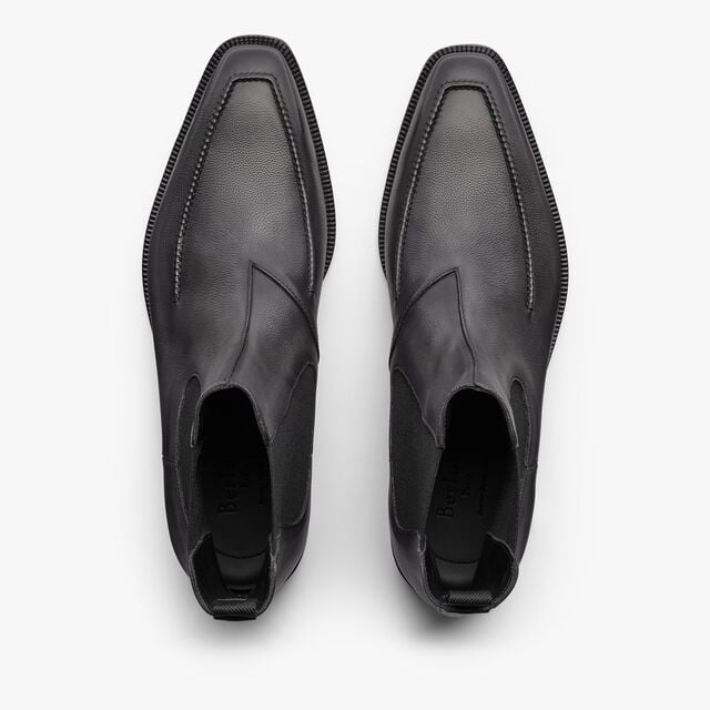 Demesure Neo Flex Venezia Softy Calf Leather Chelsea Boot, NERO GRIGIO, hi-res 3