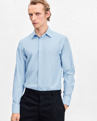 Andy Shirt with Alessandro Embroidery, Sky Blue, hi-res