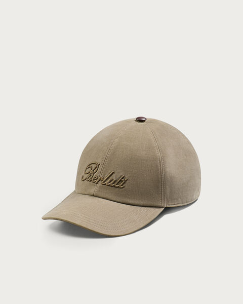 Casquette avec Broderie Berluti Thabor, Moss, hi-res