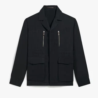 Padded Travel Jacket, NOIR, hi-res