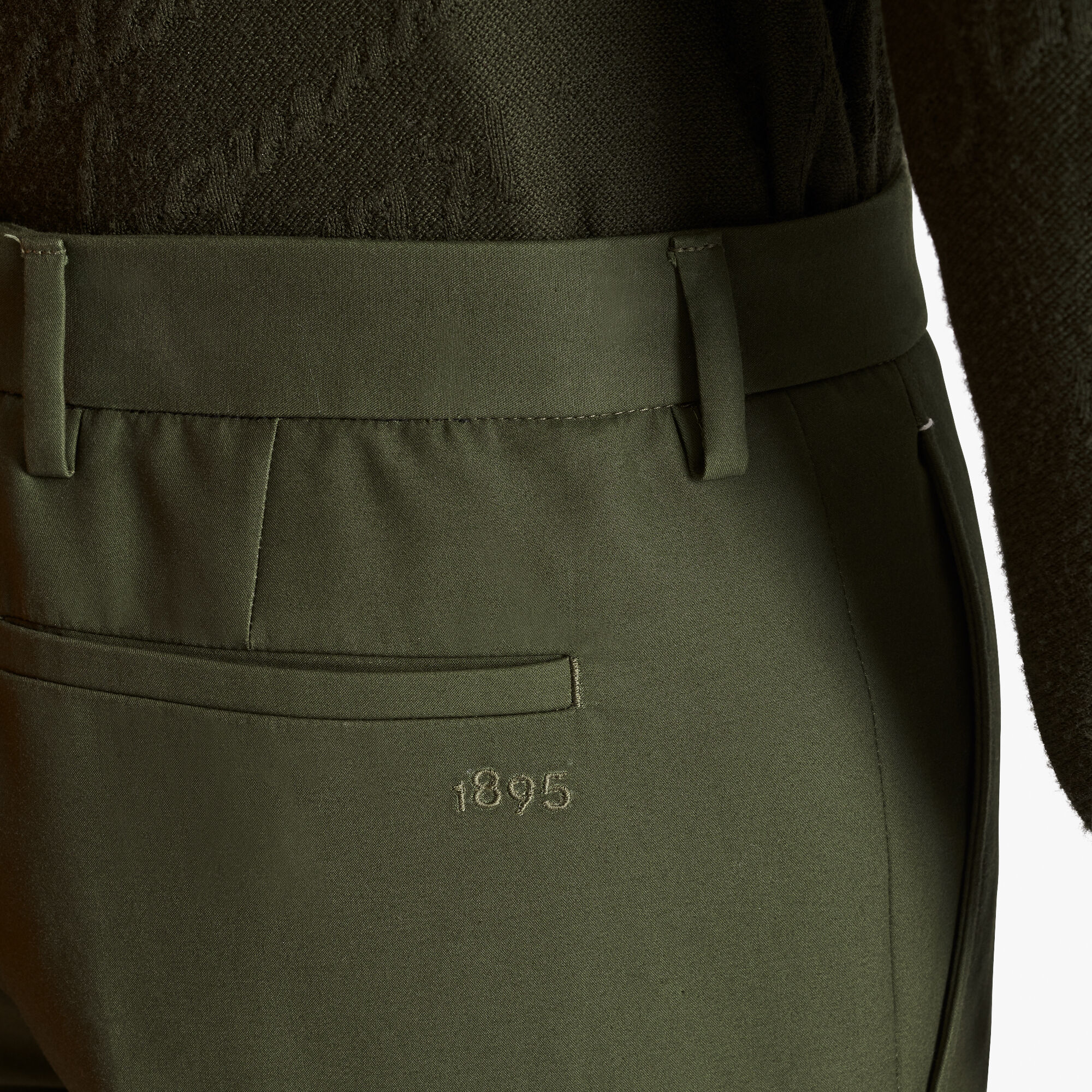 forest green chino pants