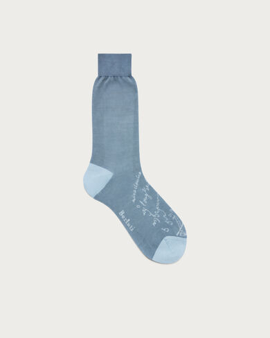 アレッシオ ソックス, Steel Blue, hi-res
