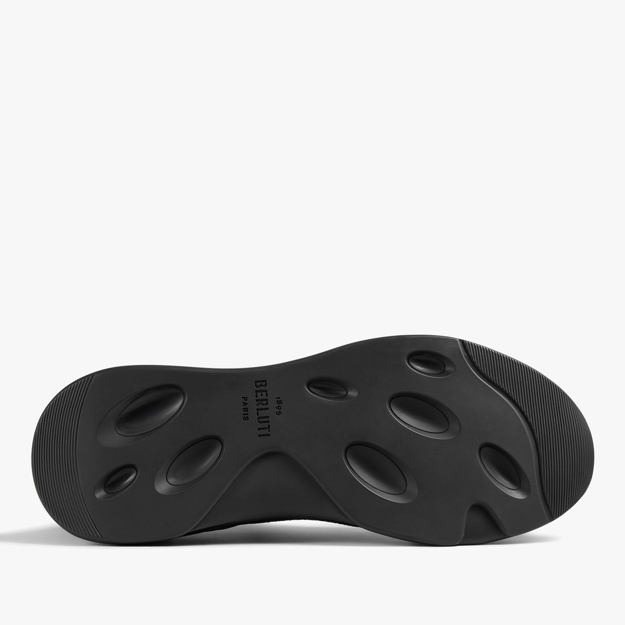 ウッディ シャドウ ニット＆レザースニーカー | ベルルッティ JP