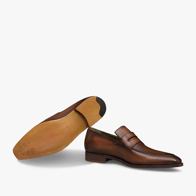 Andy Demesure Leather Loafer, TOBACCO BIS, hi-res 4