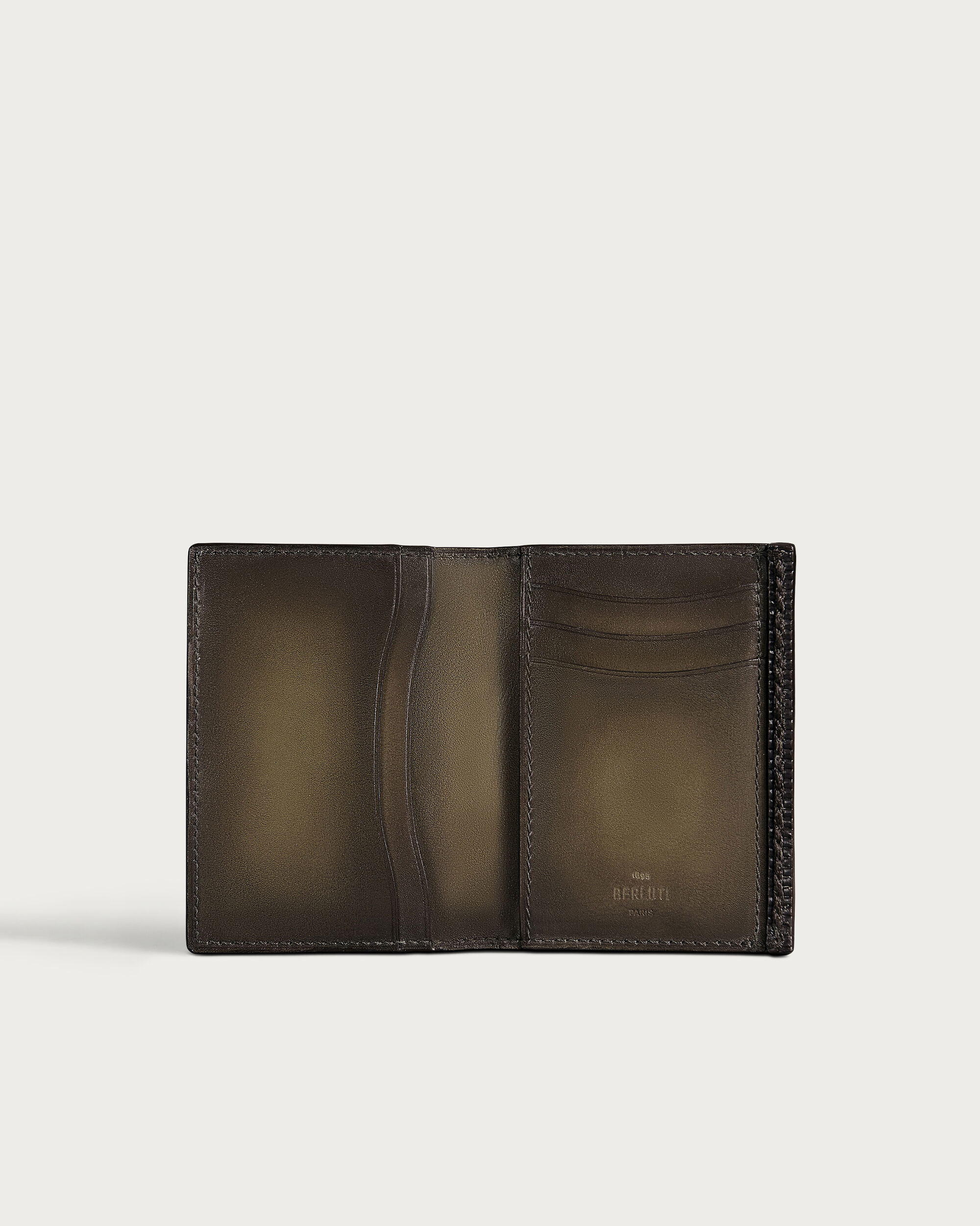 Berluti ジップカードホルダー アイスブラウン 茶色のカードホルダー 紳士用 | ベルルッティ JP