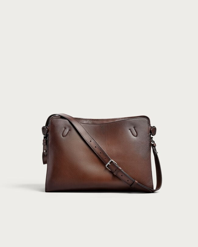 Un Jour De Plus Briefcase, Soft Brown, hi-res