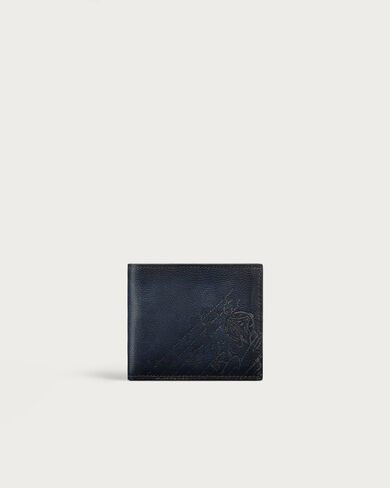 マコレ フラップ コンパクトウォレット, Indigo Denim, hi-res