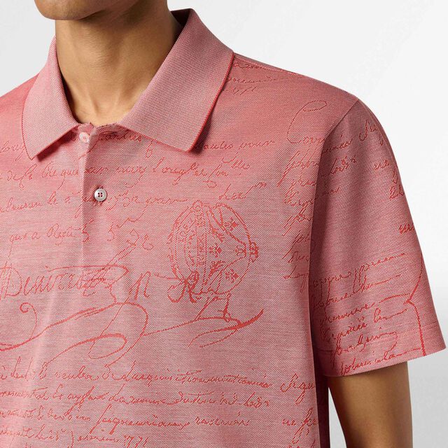 Scritto Pique Polo, LIGHT CORAL, hi-res 4