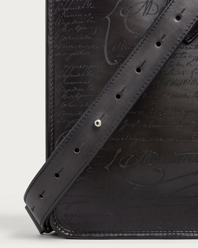 Un Jour Mini Briefcase, Nero Grigio, hi-res