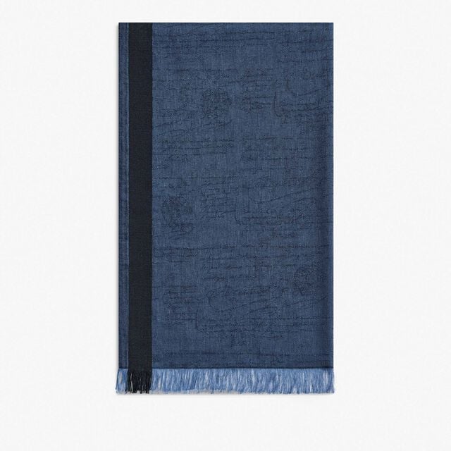 Light Scritto Scarf, BLUE HAWAI, hi-res 2