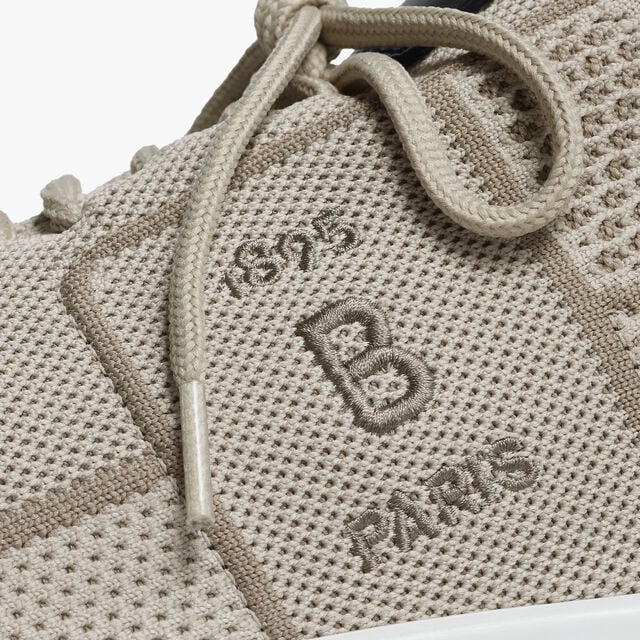 Sneaker Shadow En Maille Et Cuir, SAND, hi-res 8