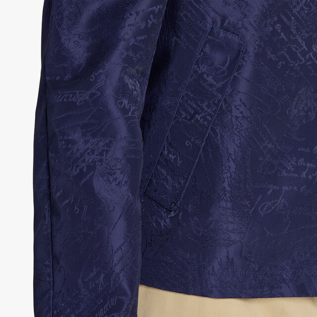 Nylon Scritto B-Way, WARM BLUE, hi-res 6