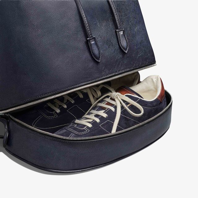 Escape Scritto Leather Backpack, INDIGO DENIM, hi-res 7