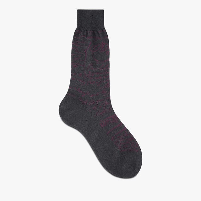 Scritto Socks, ANTHRACITE, hi-res 1