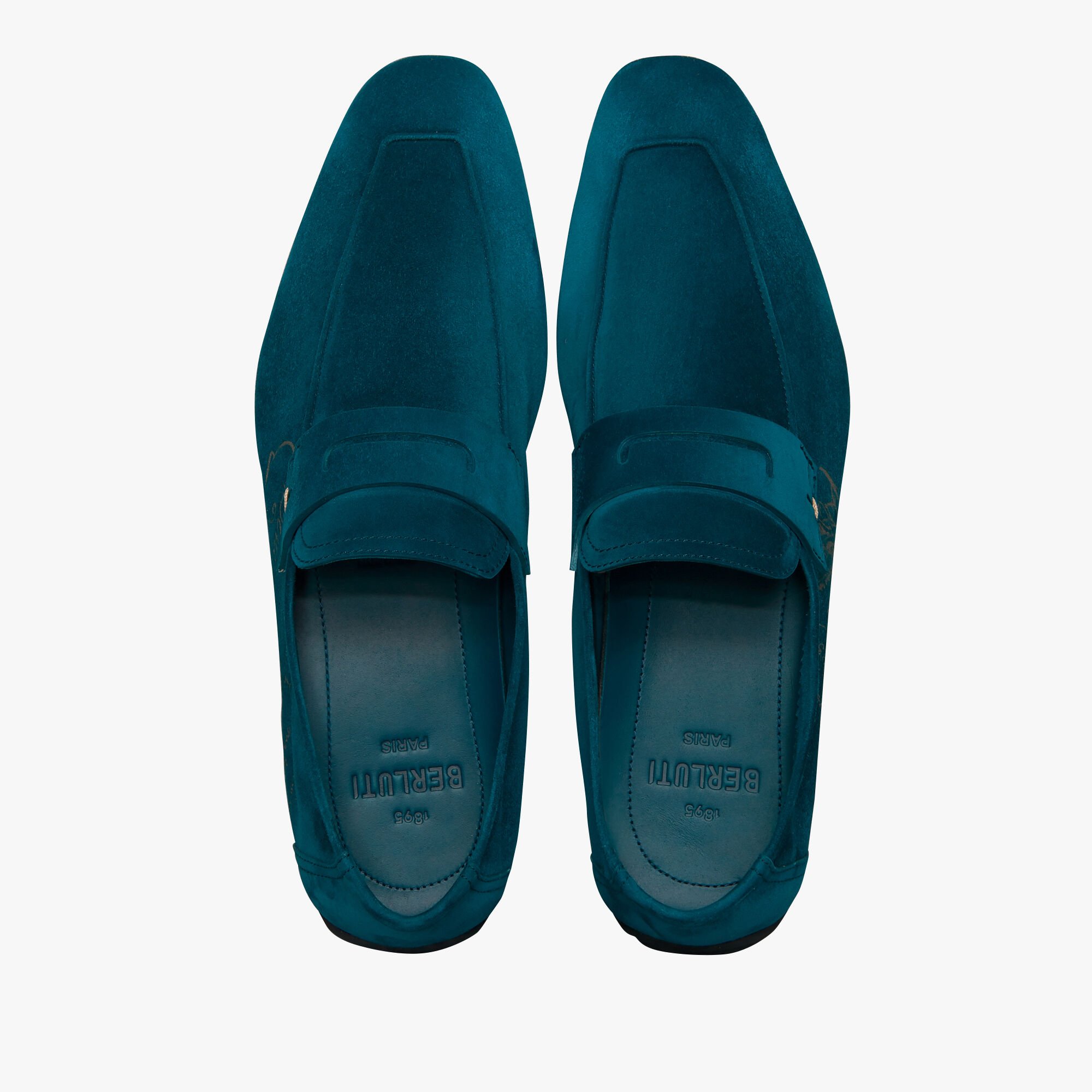 Lorenzo Drive Scritto Camoscio Leather Loafer, AVEIRO, hi-res 4