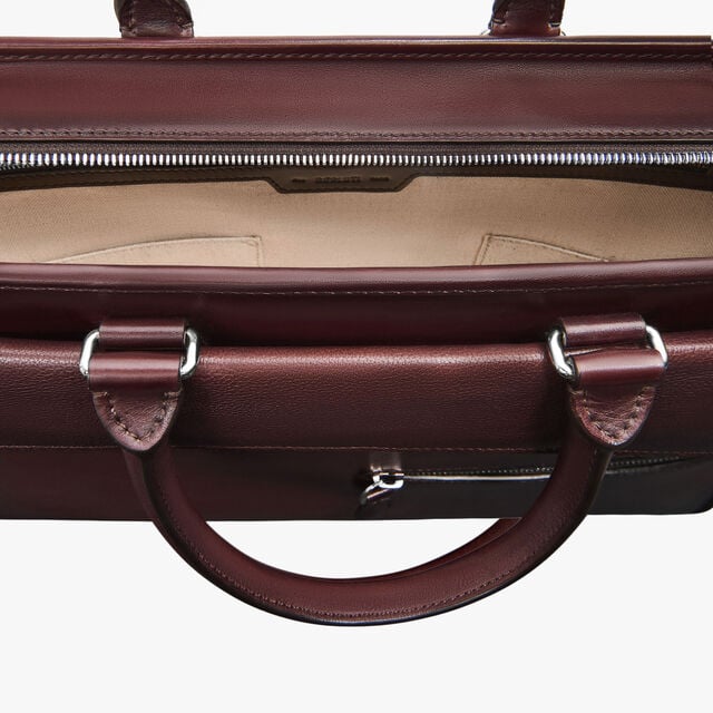 Cartable Un Jour Pocket en Cuir, LEGNO BRUCIATO, hi-res 7