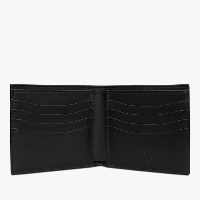 Makore Scritto Leather Wallet, TERRA DI SIENNA, hi-res 3