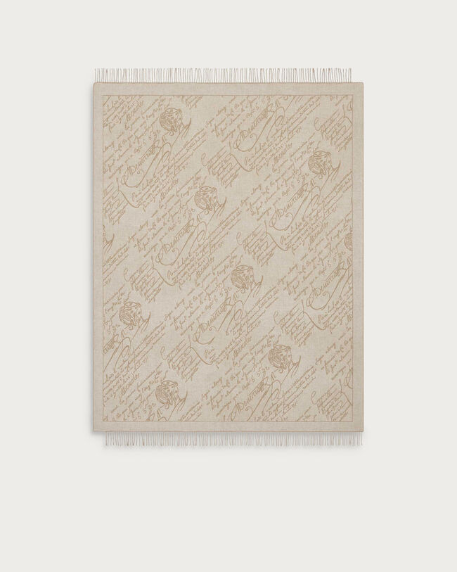 Scritto Plaid, Ecru & Warm Beige, hi-res