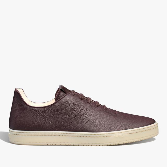 Eden Scritto Leather Sneaker, WINDSOR WINE, hi-res 1