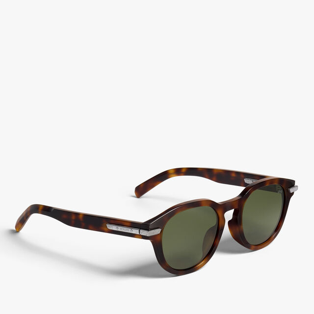 Sunrise Acetate Sunglasses, DARK HAVANA + SOLID GREEN, hi-res 2