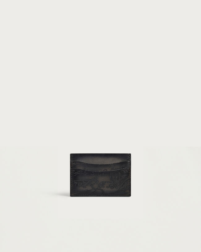 Bambou Card Holder, Nero Grigio, hi-res