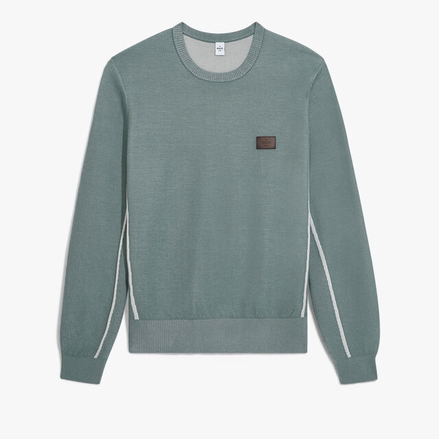 Shadow Crewneck, PRASIN GREEN, hi-res 1