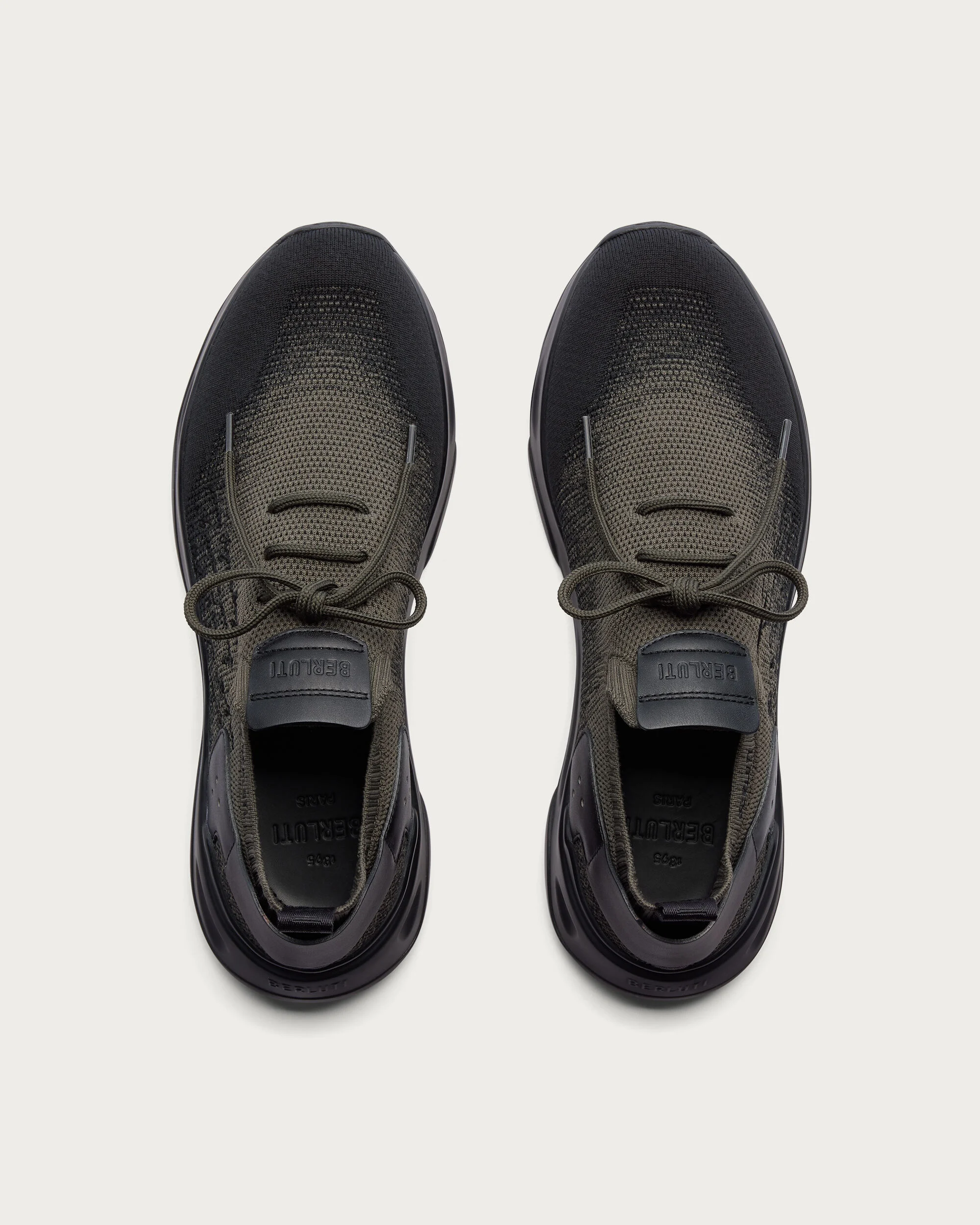 Shadow运动鞋, Gradiant Dark Black & Green, hi-res