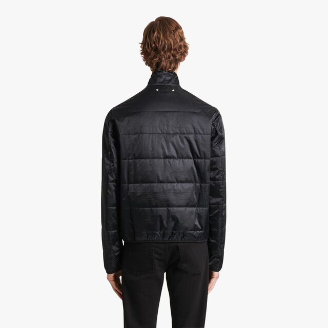 Nylon Scritto Quilted Jacket, NOIR, hi-res 3