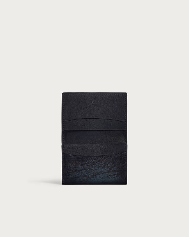 インブイア フラップ カードホルダー, Indigo Denim, hi-res