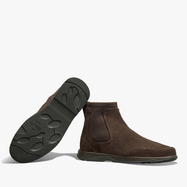 Echappée Suede Boot, DARK BROWN, hi-res 4