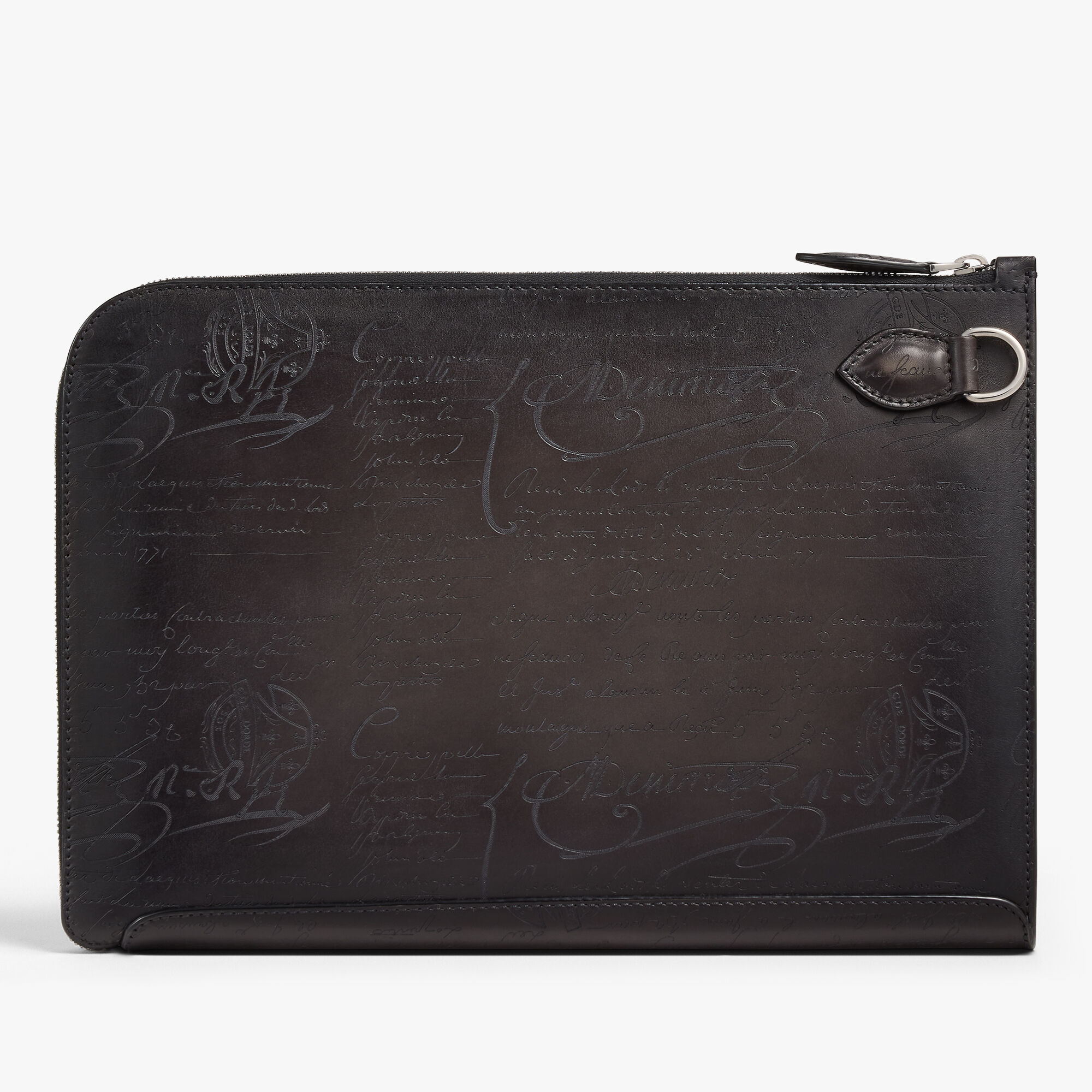 バッグ BERLUTI NINO TGM Scritto Leather Bag Nino Tgm Scritto Leather Clutch | Berluti US