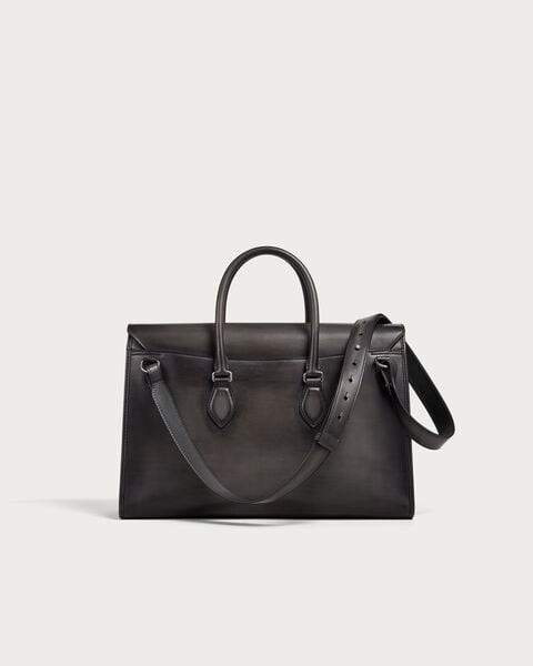 E'Mio Briefcase, Nero Grigio, hi-res