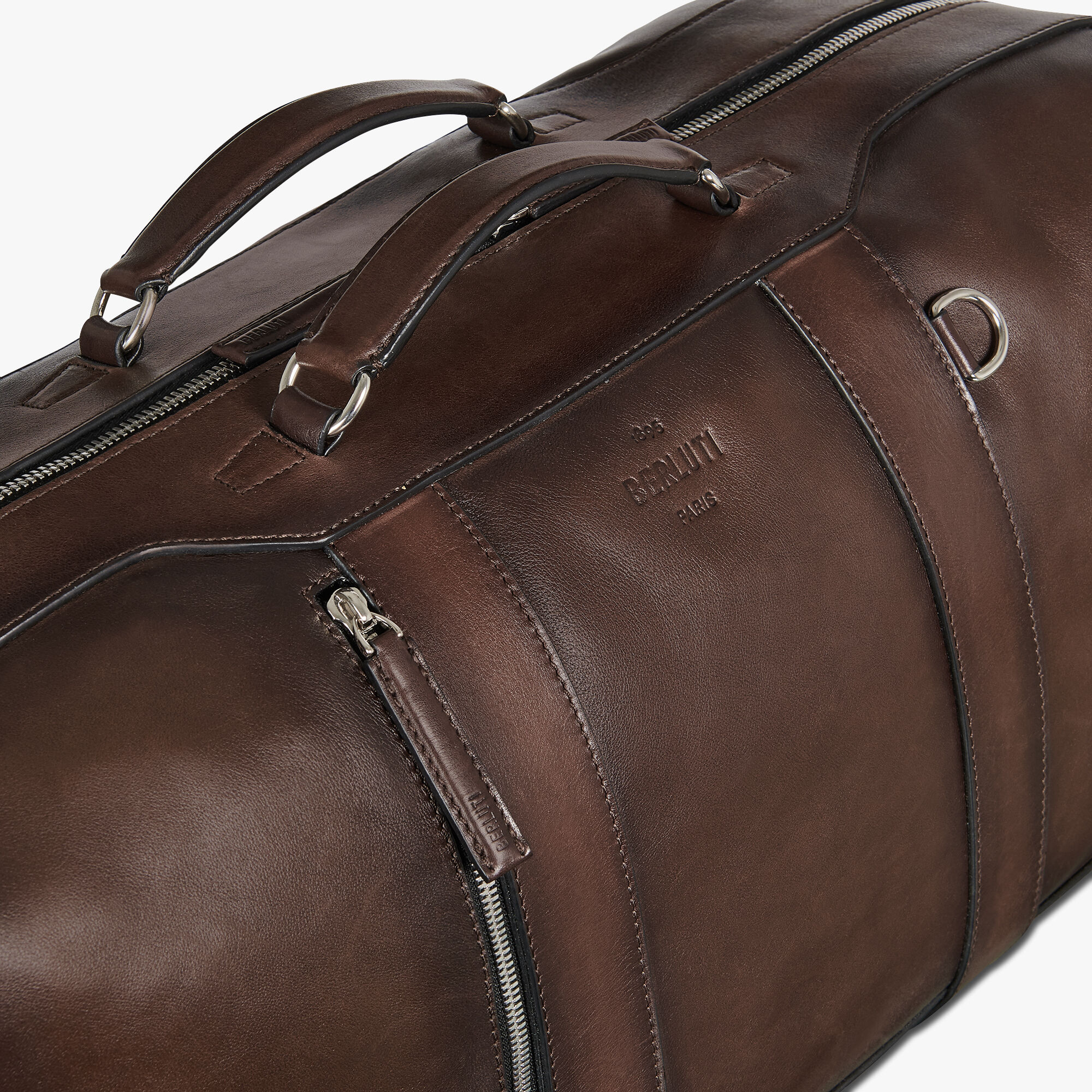 Leather travel clearance