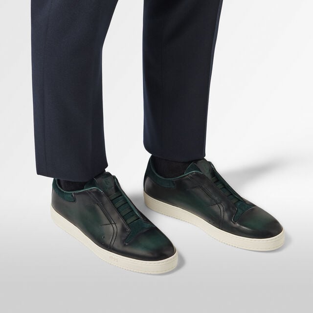 Playtime Leather Slip-On, EMERALD, hi-res 7