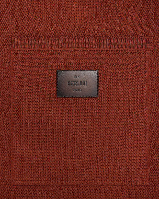 Pantalon de Jogging Shadow avec D&eacute;tail en Cuir, Rust, hi-res