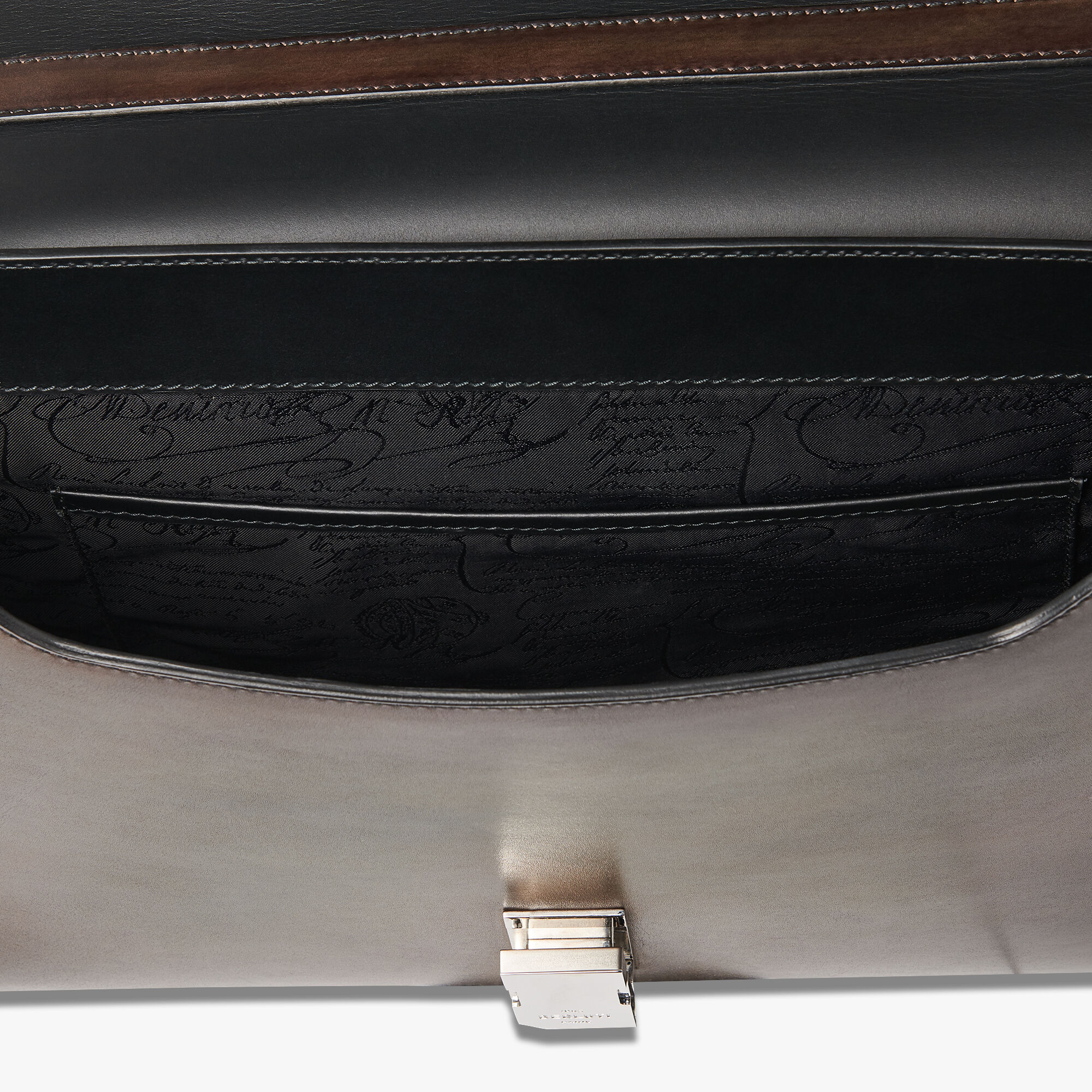 leather messenger briefcase