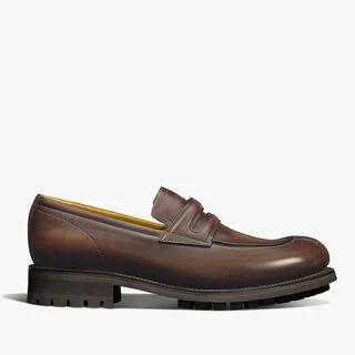 New Oslo Venezia小牛皮乐福鞋, MARRONE INTENSO, hi-res
