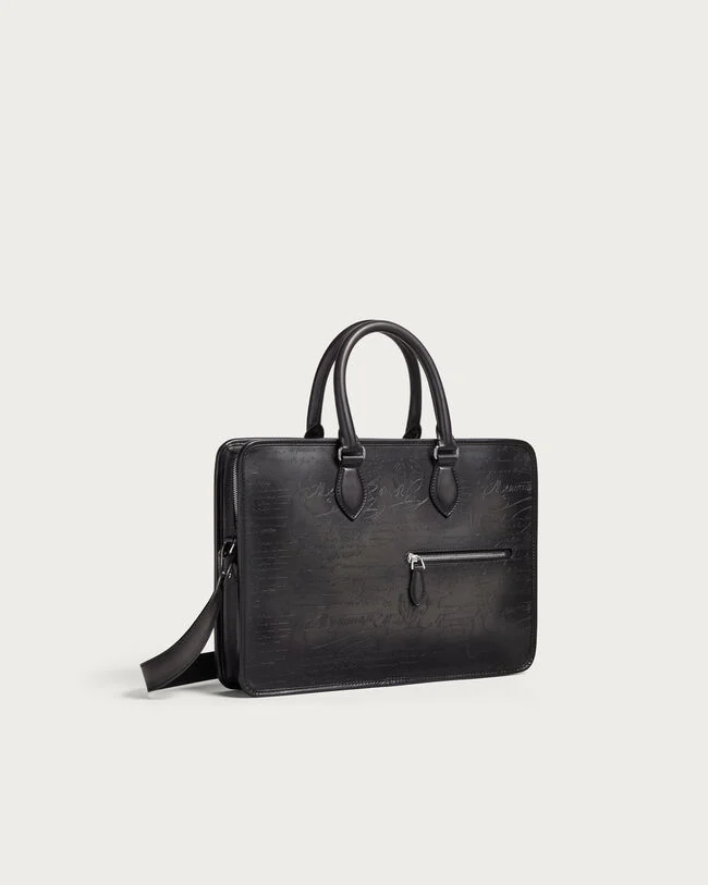1 Jour Mini Briefcase, Nero Grigio, hi-res