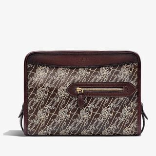 Journalier Toile Marbeuf Messenger, DARK BROWN + MADURO, hi-res