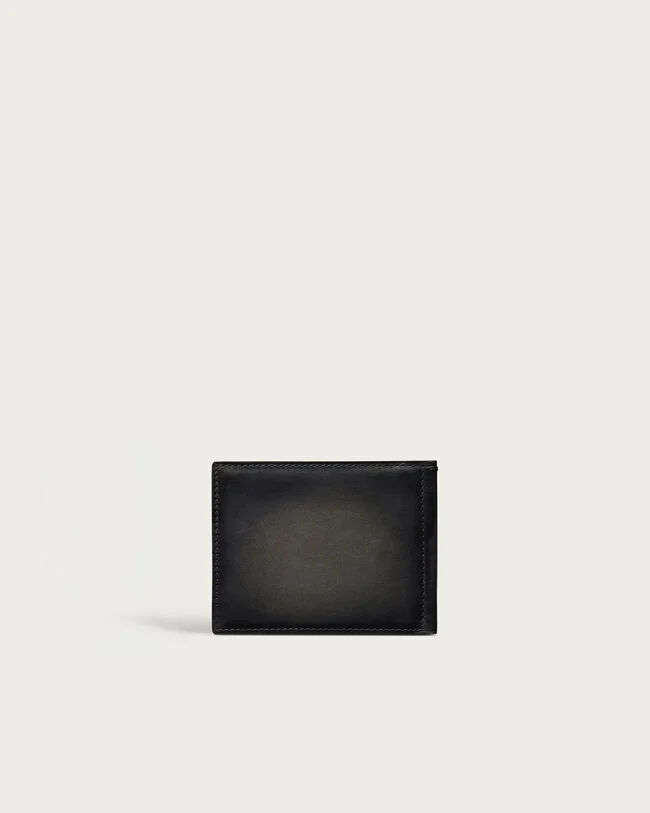Figure Compact Wallet, Nero Grigio, hi-res