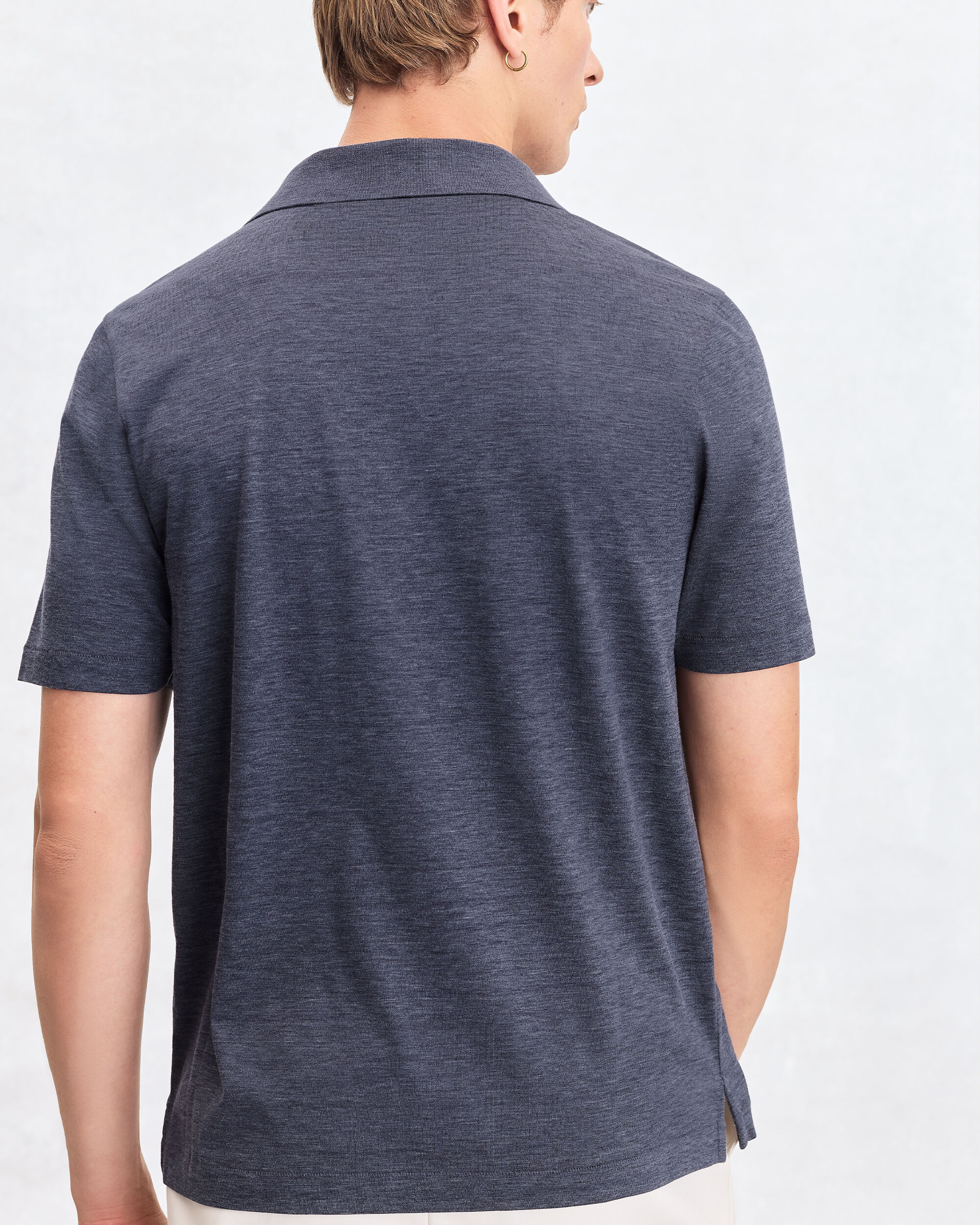 Light Polo, Granite Blue, hi-res