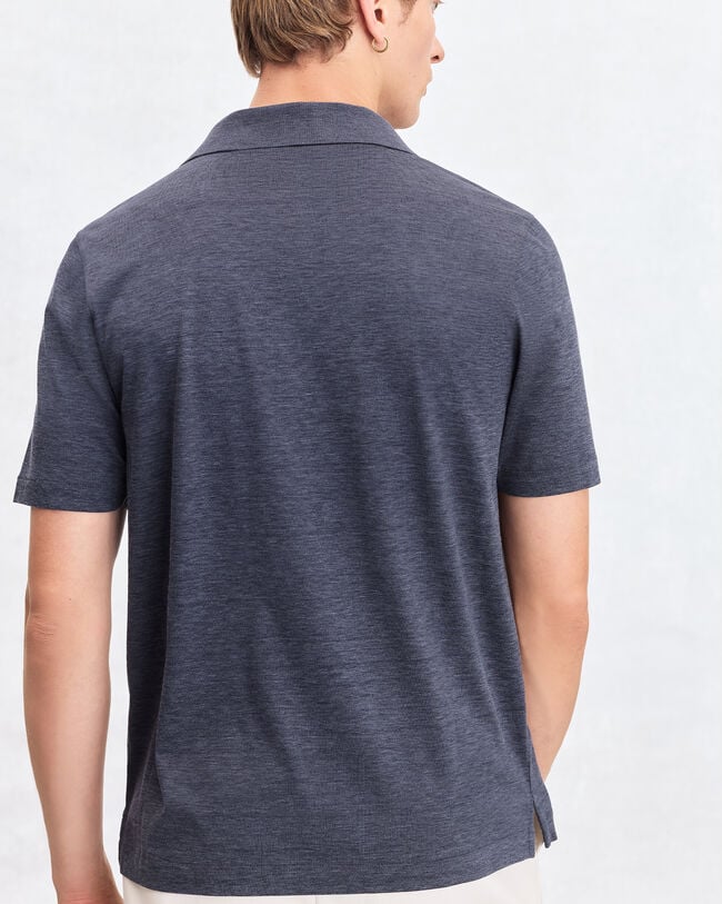 Light Polo, Granite Blue, hi-res