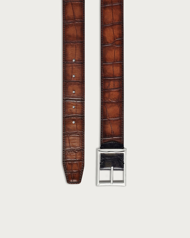 Classic Reversible Belt, Cacao Intenso & Nero Grigio, hi-res
