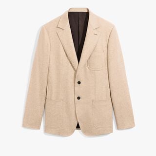 Veste En Cachemire Stretch, WARM BEIGE, hi-res