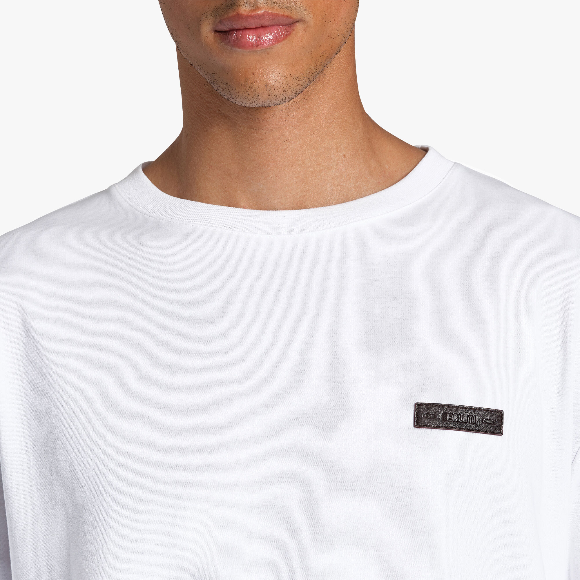 Tシャツ レザーディテール | ベルルッティ JP Tシャツ レザーディテール | ベルルッティ JP