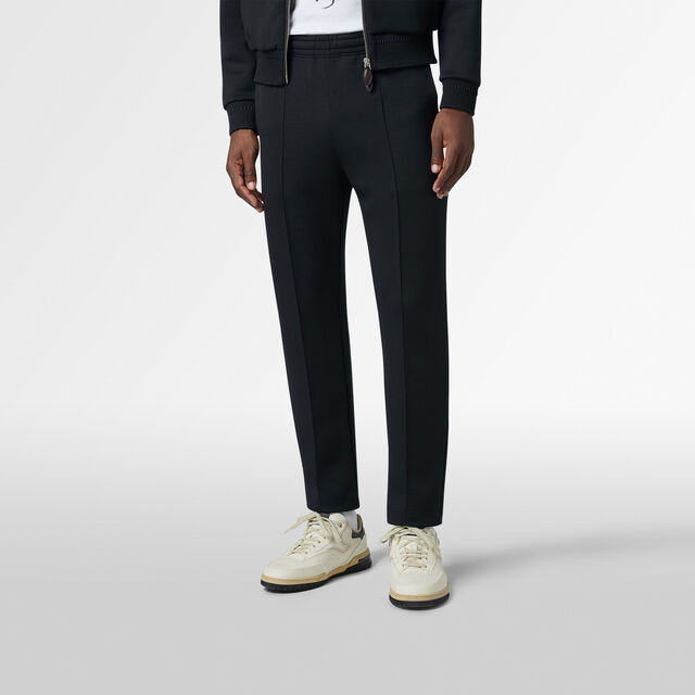 Wool Tracksuit Pants, COLD NIGHT BLUE, hi-res 2