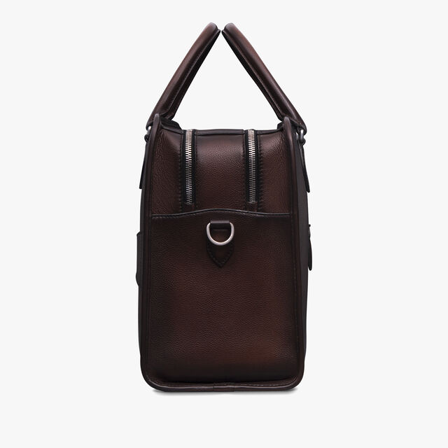 F088 Scritto Leather Briefcase, SOFT BROWN, hi-res 4